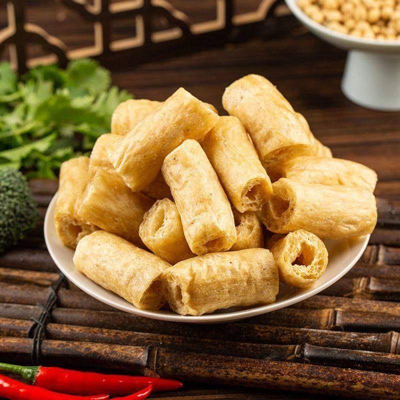 太划算】豆肠含盐素豆肠豆棍素鸡豆制品麻辣烫火锅食材蛋白人造肉