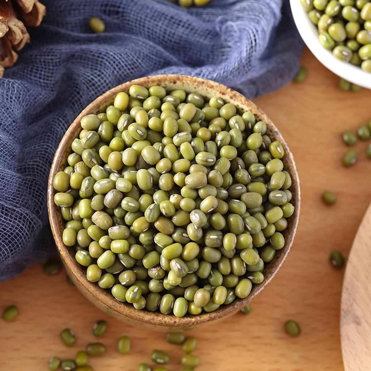 河南绿豆新鲜精选绿豆煮粥绿豆汤糕原料五谷杂粮农家特产包邮