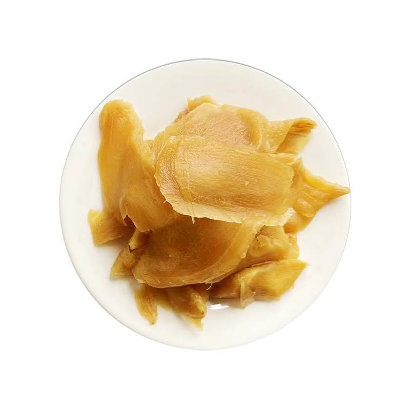 红姜片生姜片嫩姜片苏州特产甪直酱品厂咸甜腌制酱菜下饭菜450克