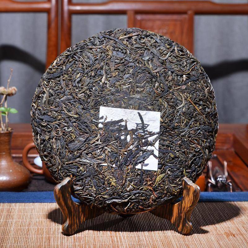延初茶业 普洱茶生茶 饼茶 景迈古树茶春茶 厂家直接发货 生茶