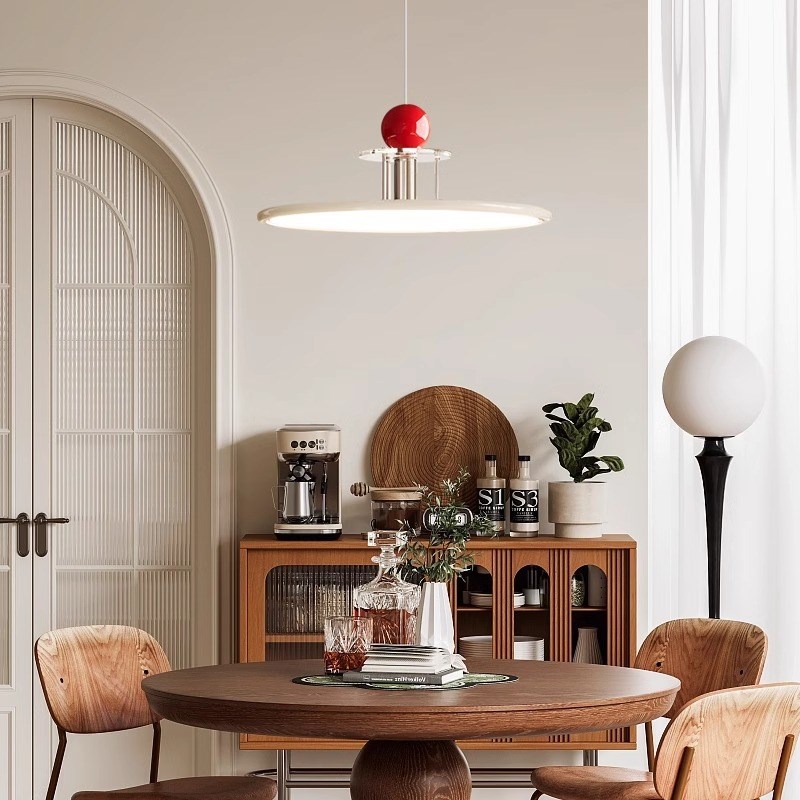 中山漫游吊灯2025年新款简约现代奶油风饭厅灯多彩个性餐厅灯具