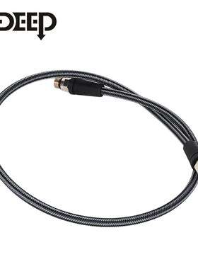 DIDEEP潜水残压管高压软管编织碳纤维深度表15cm侧挂BCD调节器