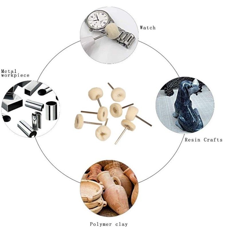 跨境60PC金属抛光打磨套装百洁布纤维轮 羊毛轮羊绒磨头 抛光蜡,标准件/零部件/工业耗材,磨头,淘宝优惠券,粉丝福利购,淘宝优惠卷