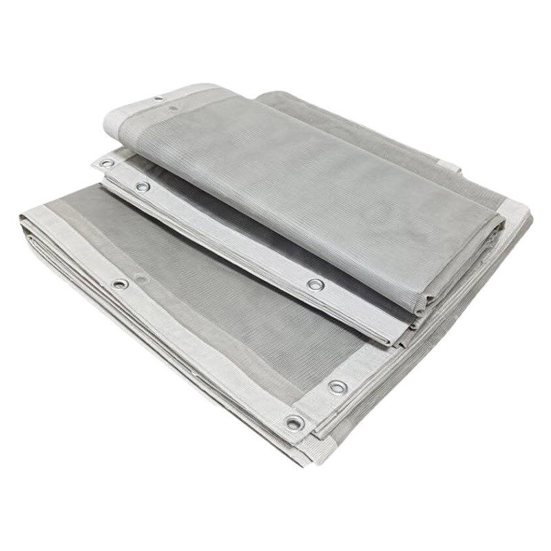 建筑盘扣网 厂家施工脚手架加厚加密防护阻燃网建筑工地防坠密目