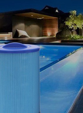 蓝色SPA浴缸儿童游泳池替代PWW50L6CH940PAS50SVFC0311泳池滤芯