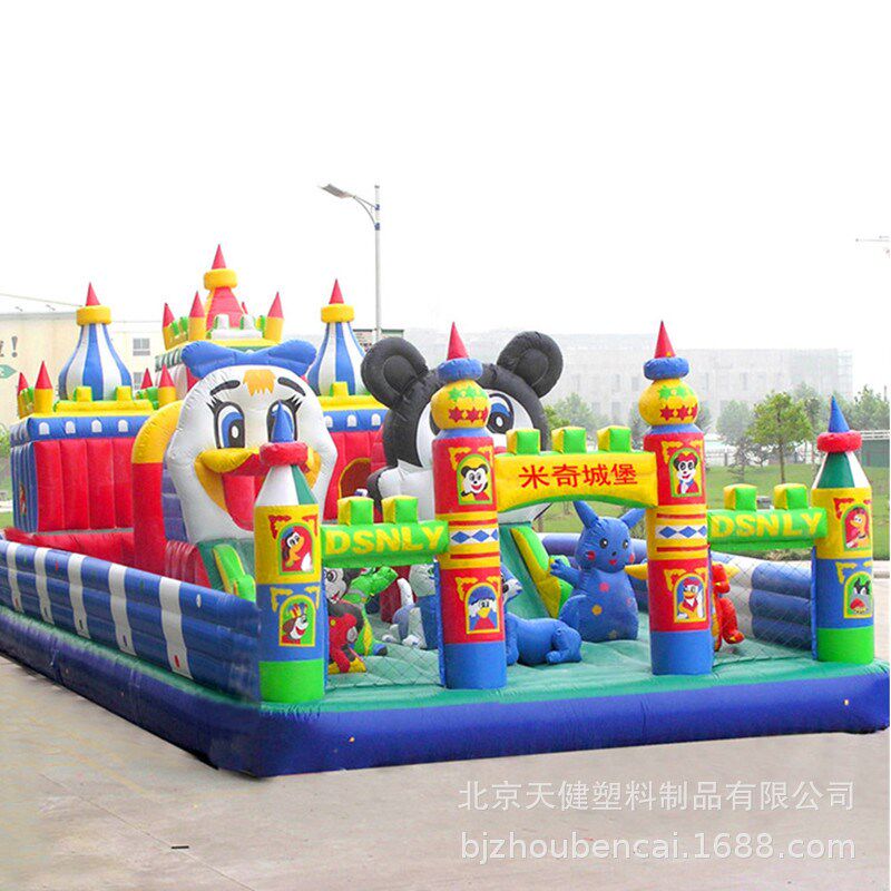 加厚PVC大型儿童游泳池户外充气游泳池 场地移动娱乐设施