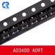 MOS场效应管AO3400 N沟道三极管国产 SOT 印丝A09T 电流3A