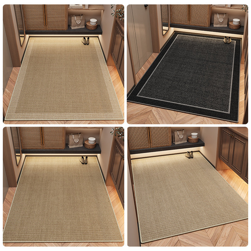 入户门地垫纯色仿剑麻地毯门垫进门大门口玄M关客厅地毯脚垫可裁,居家布艺,入户地垫,淘宝优惠券,粉丝福利购,淘宝优惠卷