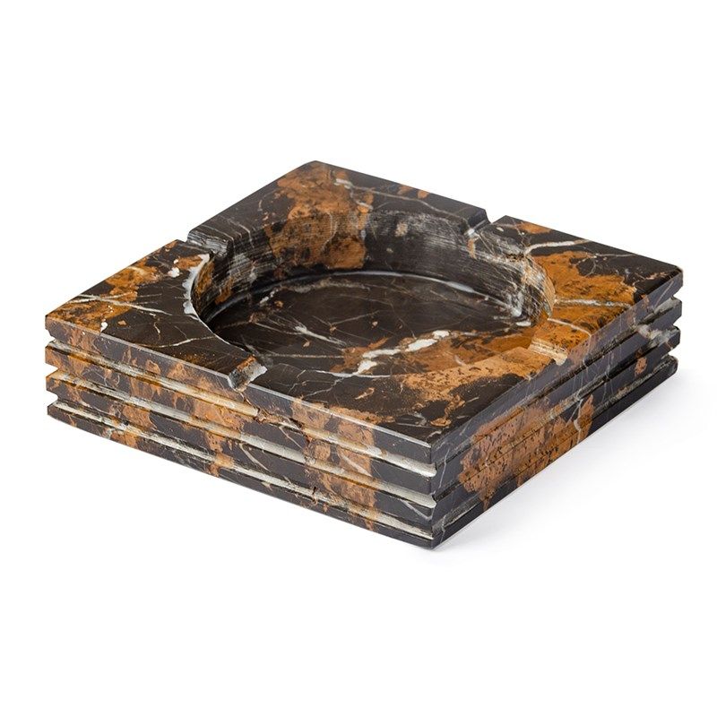 中古侘寂风样板h间大理石收纳托盘烟灰缸客厅餐厅果盘桌面饰品摆,家居饰品,桌面摆件,淘宝优惠券,粉丝福利购,淘宝优惠卷