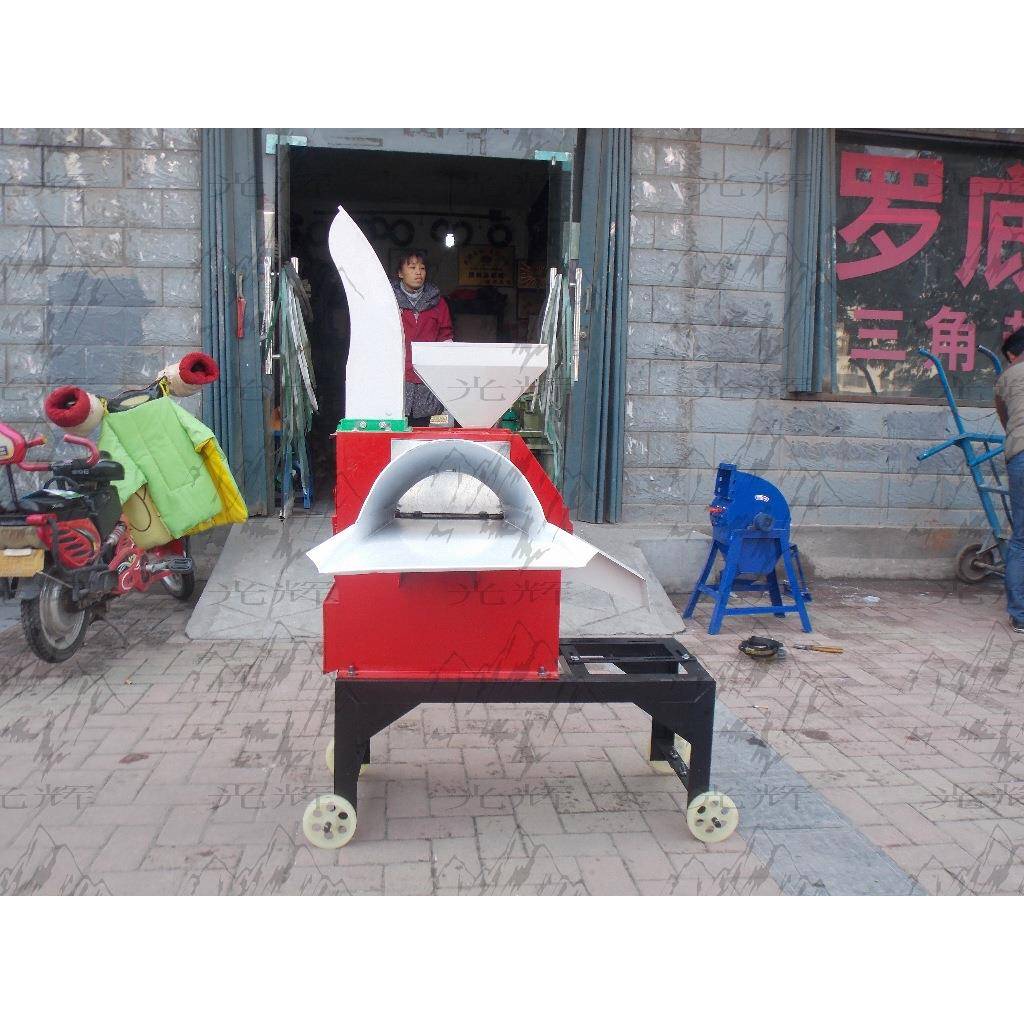 河南饲料玉米新型农机械产品饲料加工设备铡草粉碎揉丝秸秆搓青贮