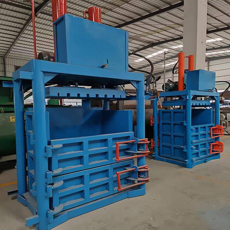 潮汕易拉罐液压打包机单缸油桶压扁机双缸废纸液压压包机