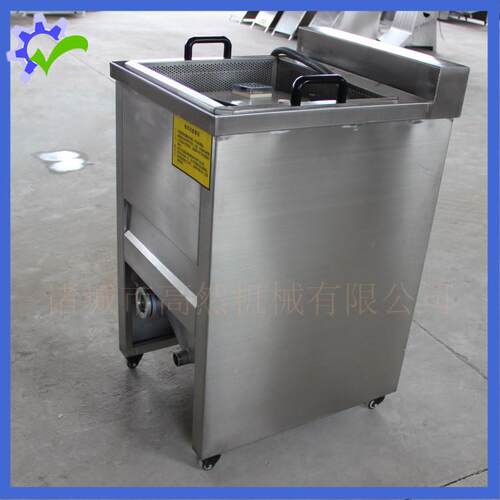 化食品油膨炸 炸猫耳朵机高然器商用中炸锅 油水混合油型机炸设备