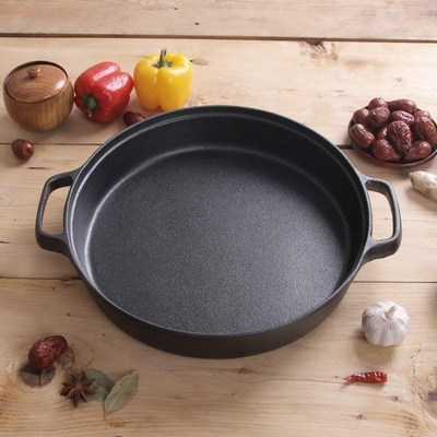Thick-bottom cast iron skillet frying pan houseThold pancake