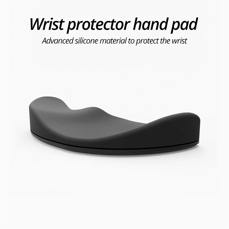 Ergonomic Handguaord Mouse Palm Pad Silicon Gel Non-Slip Str