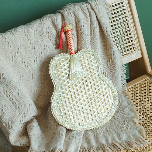 便携古风扇子夏季小扇子夏天团扇蒲扇儿童国风葵扇子老式日式中式