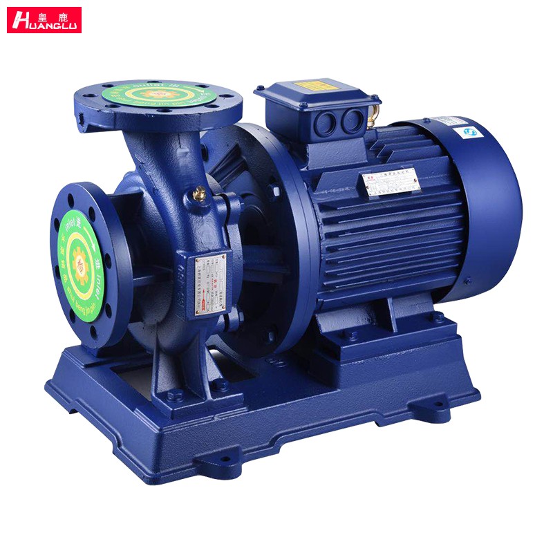 ISW管道离心泵管道泵380V卧式增压泵工业冷热水循环泵锅炉冷却泵