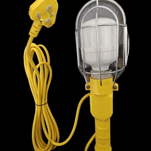 电梯维保轿顶灯三角插头专用检修灯行航灯挂灯工作灯LED节能灯泡