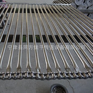 厂家供应穿杆链网 不锈钢链杆输送带 空心管网链 按客户要求生产