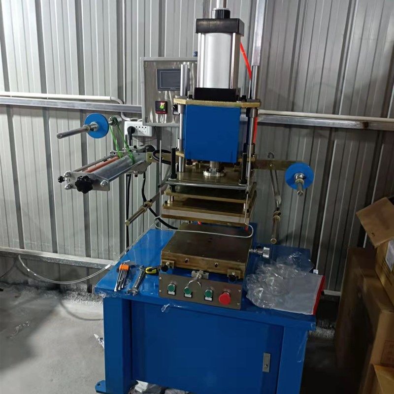 KHT-300烫金自动烫印机平面烫金机平面曲面转盘 大面积烫金皮革