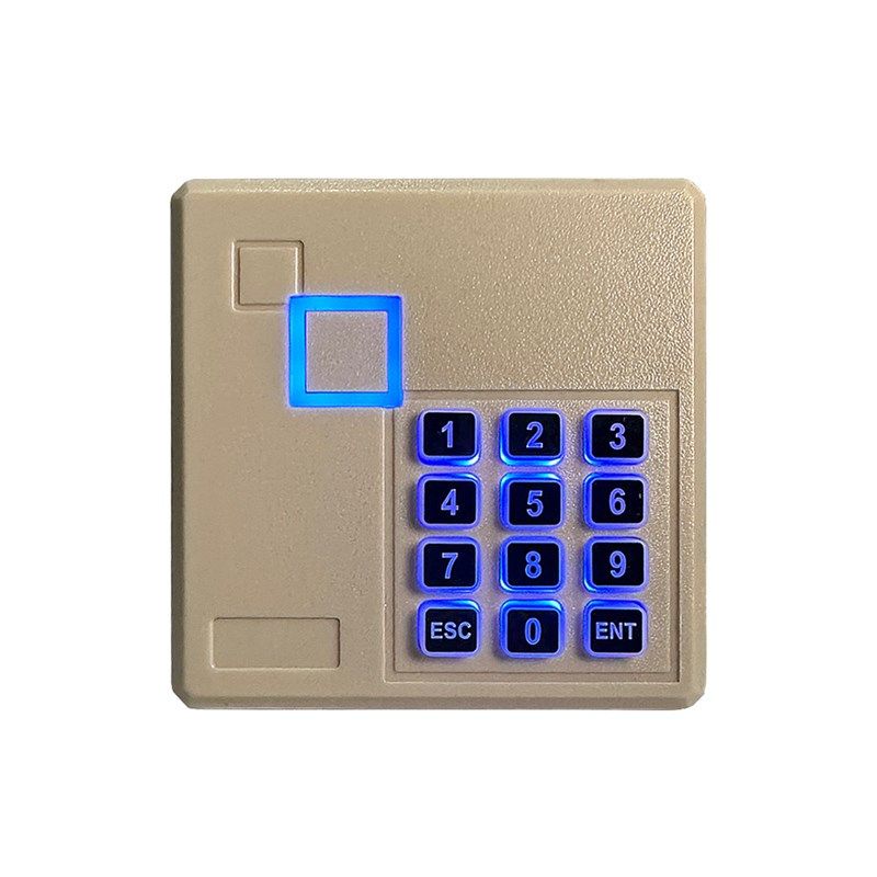 ic门禁读卡器103韦根26/34输出86盒刷卡密码按键rfid读头量大价优