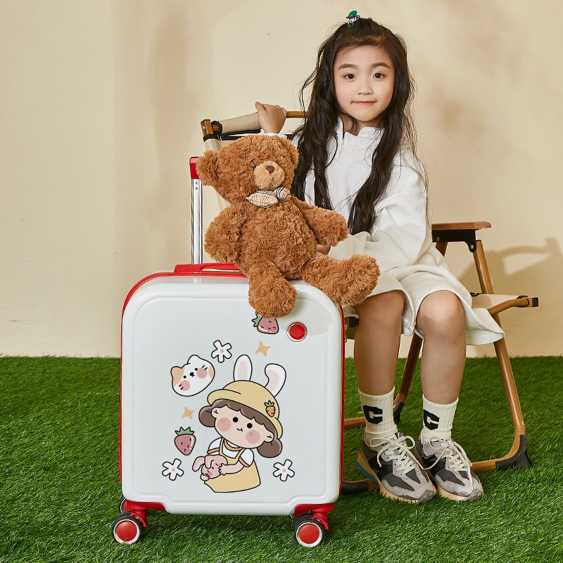 小型行李箱拉杆箱女20寸儿童密码旅行箱子迷你18寸W登机箱便携男