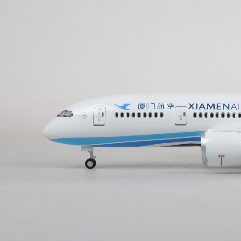 厦门航空厦航78j7客机飞机模型757仿真737海阔天空波音民航