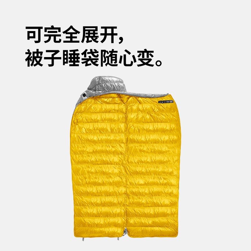 挪客羽绒睡袋成人男冬季加厚防寒抗寒大人户外露营秋Y冬款单人保