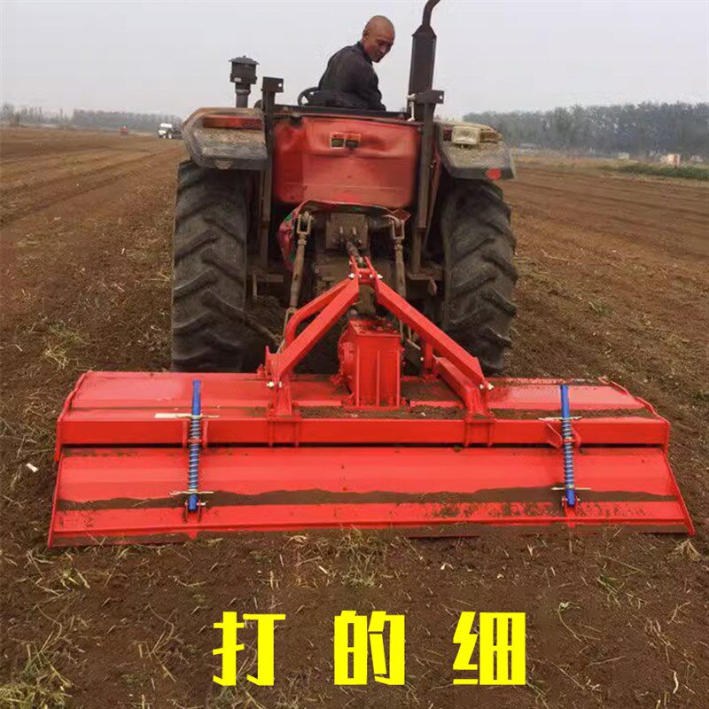 旋耕机大型d拖拉机用翻土机新式打耕地犁耙农用松挖土四轮带碎土