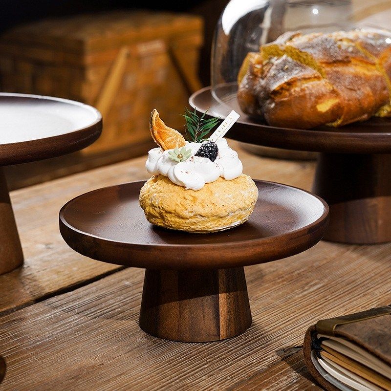 复古相思木托盘家用客厅点心盘甜品台展示架木质高脚试吃果盘,餐饮具,果盆/果盘/果篮,淘宝优惠券,粉丝福利购,淘宝优惠卷