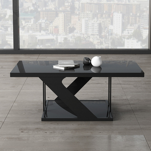 茶几现代定制钢化玻璃烤漆创意茶桌客厅方几办公茶几桌