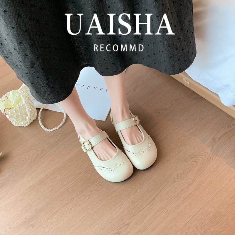 新品巨好看平底浅口白色单鞋女2026新款春夏玛丽珍小皮鞋配裙子勃