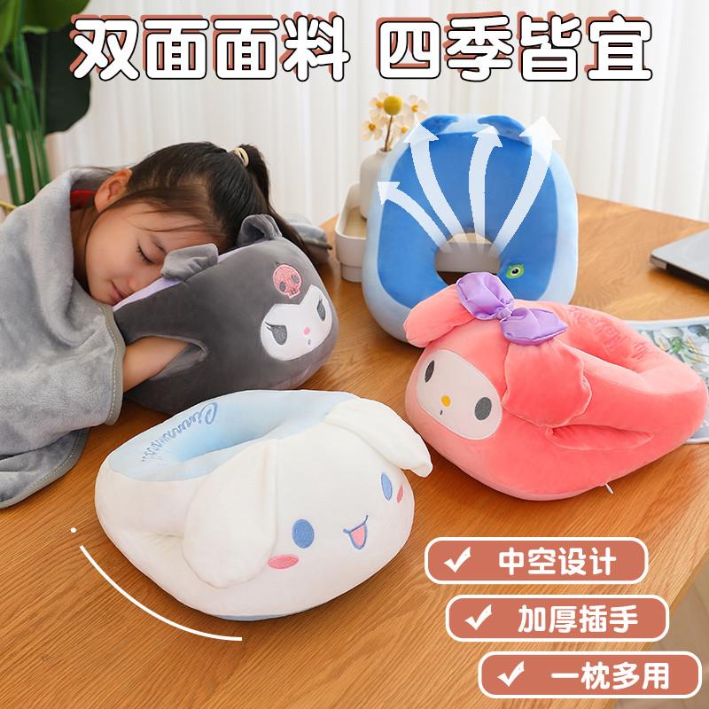 现货玉桂狗午睡枕小学生趴