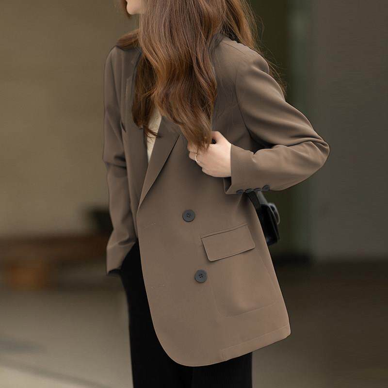 新品小个子西装外套女2026春秋新款韩版复古休闲高级感炸街小西服