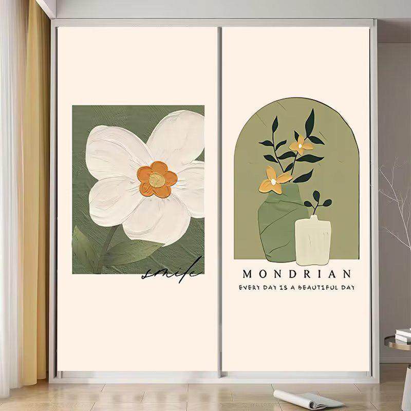 ins北欧风创意装饰卧室墙