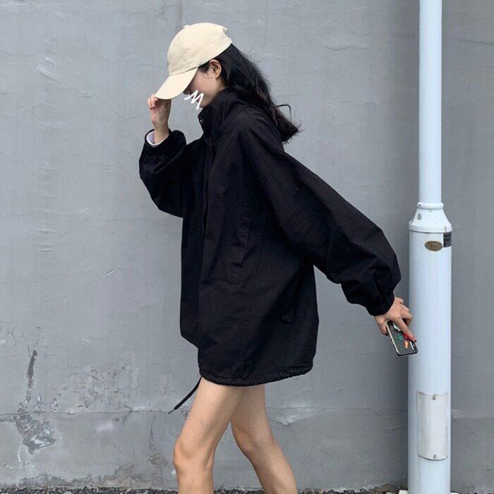 新品外套女春秋2026年新款ins原宿风宽松学生韩版盐系炸街棒球服