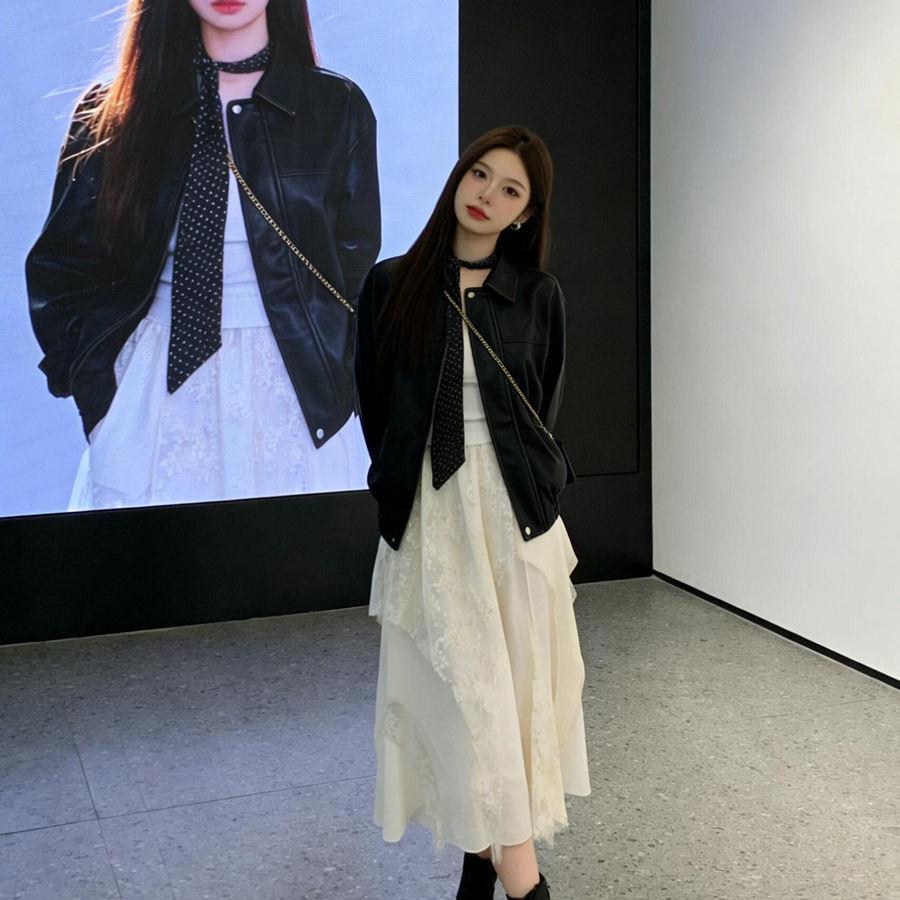 新品春季外套皮衣女款2026新款今年流行爆款超火小皮衣短款韩系小图片