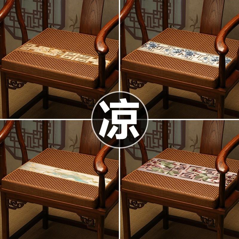 现货椰棕坐垫夏季中式红木椅子垫凉席凉垫实木沙发圈椅太师椅茶椅