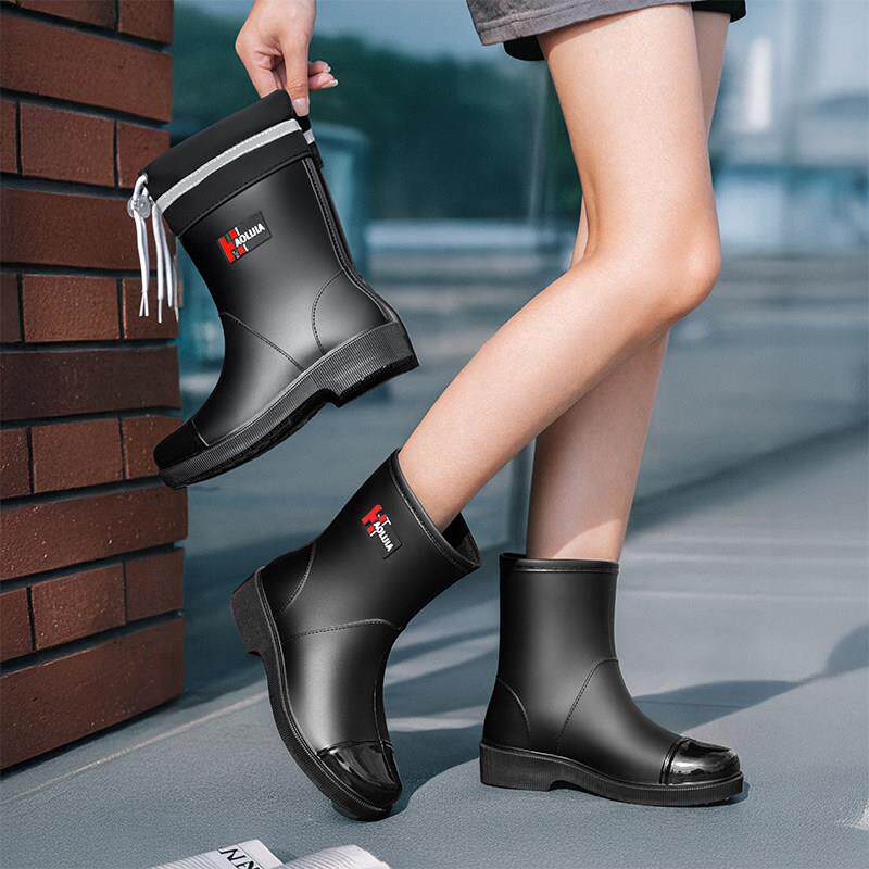 新品新品时尚雨鞋女款成人外穿中筒雨靴2026新款工作防滑胶鞋漂亮