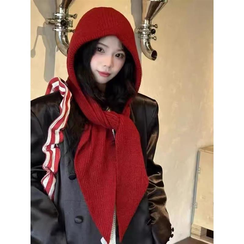 2025秋冬新款纯色针织帽子