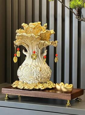 招财进宝百财白菜摆件客厅