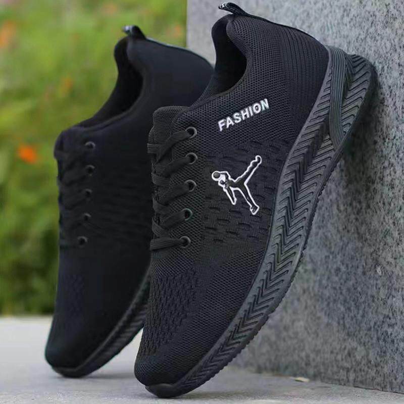 新品轻便防臭男鞋春夏季透气网鞋运动鞋男士休闲鞋防滑跑步鞋子男
