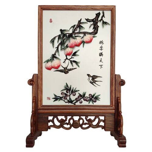 桃李满天下芜湖铁画送老师送母校学校礼I品纪念品同学会聚会纪念