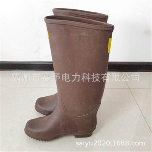 YS10301-3-带电作业绝SYS-DT-A缘长筒靴1高压橡胶绝缘靴电工防滑