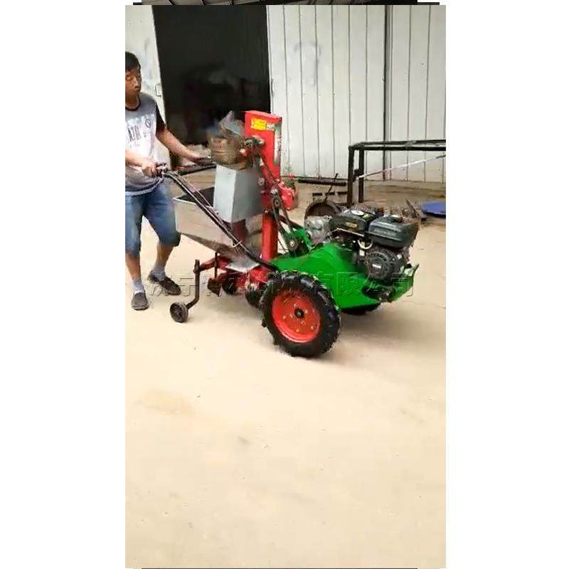 地下农作物播种设备手推型马铃薯种植机械平原果园农作物种植机