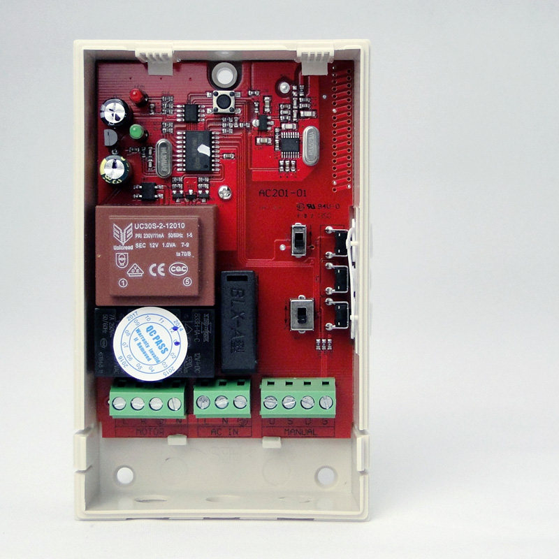 AC201-01奥科AOK电动窗帘外置接收器无线遥控管状电机老款控制器