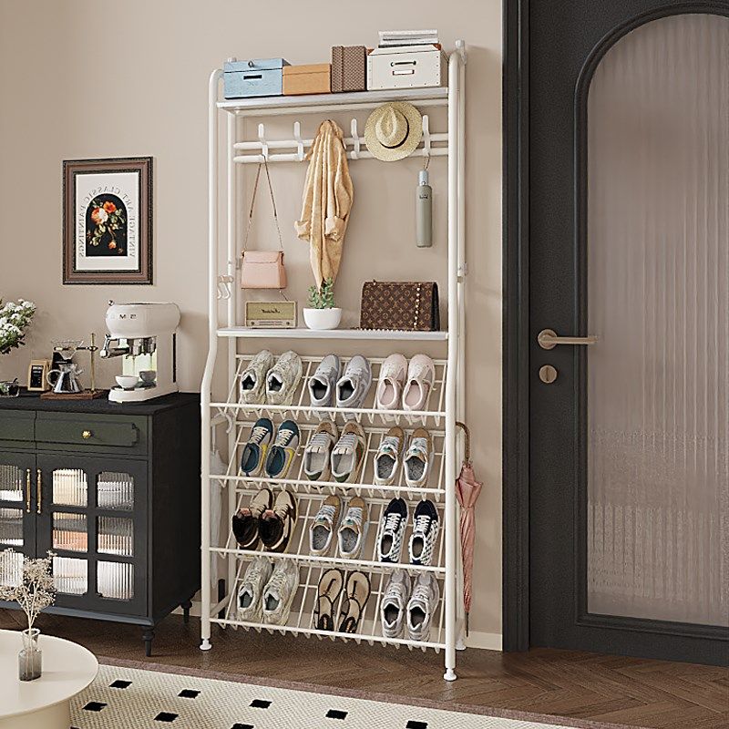 挂衣架衣帽架落地式入户门口后窄家用卧室内衣服鞋子包收纳置物架,住宅家具,衣帽架,淘宝优惠券,粉丝福利购,淘宝优惠卷