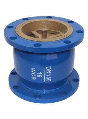 HC41X立式法兰消声止回阀100水管单向阀卧式水泵用dn50 65 80 200