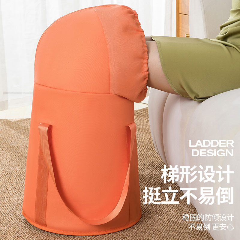 泡脚桶过膝可携式家用泡脚袋子过小腿加长泡脚桶保温袋宿舍可折叠