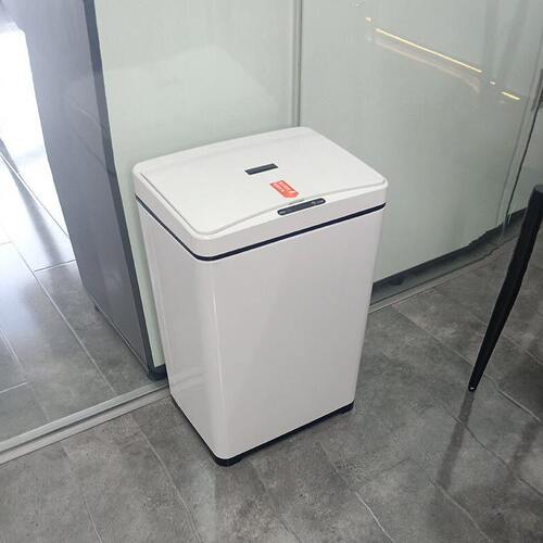 甄选垃圾桶40L智能感应垃圾桶 家用厨房大码商用酒店公电动厂家