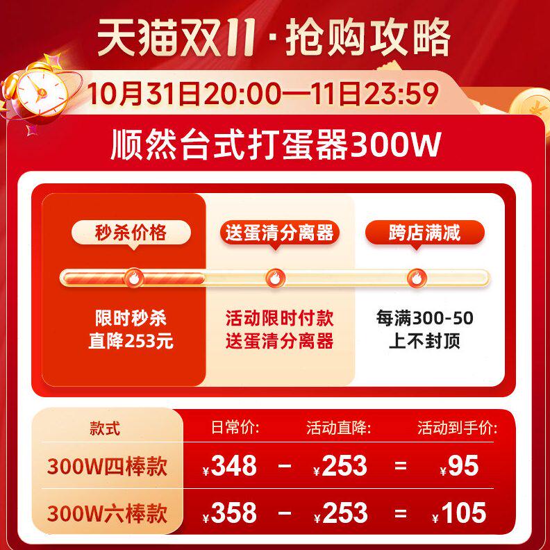 甄选大功率打蛋器电动家用烘焙小型台式自动奶盖机搅拌奶油打发器